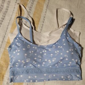 2 Lucky Brand Bralettes size medium